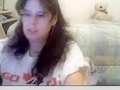 Pregnant immature on webcam
