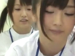 Amazing Japanese chick Yukari Ayasaki, Kuroki Ichika, Akira Matsushita in Exotic Blowjob, Fingerin.
