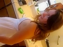 Horny wife films herself