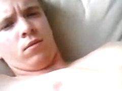 Cute German Boy Cums On His Face   Fingering His Big Ass Too