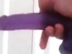 Male anal dildo slam