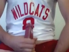 Basketball Hunk Learns The Joys of CumLube