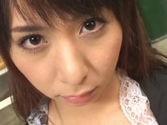 Yuka Osawa supplicates for cum in her face hole