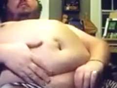 Fat Boy Beats His Meat