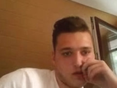 German Cute Boy Fucks His Big Fat Ass With 2 Fingers On Cam