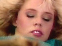 Classic blonde lesbian porn movie from the 1980s