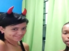 Horny Webcam video with Latina, Interracial scenes
