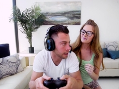 Miley Cole In Gamer Girl Fucks and Plays