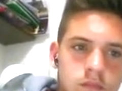 Spanish cute boy with big cock sexy big ass on cam