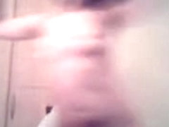 Light skinned ebon hotty dominates on livecam