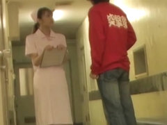 Man voyeurs hot white panty sharking the nurse skirt