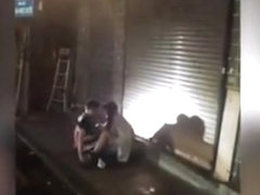 British guy eats thai pussy on the street and gets busted