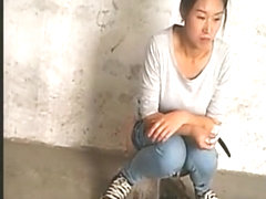 Compilation on chinese women spied pissing
